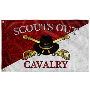 Stetson Scouts Out Cavalry Flag Elite Flags Wall Flag - 36"x60"