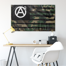 Load image into Gallery viewer, Agorism M81 Single Sided Military Camo Pattern Wall Flag
