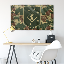 Load image into Gallery viewer, Sassy&#39;s Raiders Rhodesian Brushstroke Camo Pattern Single Sided Wall Flag
