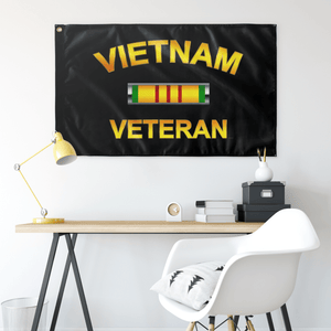 Vietnam Badge Flag Elite Flags Wall Flag - 36"x60"