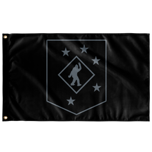 Load image into Gallery viewer, Sassy&#39;s Raiders Black Background Single Sided Wall Flag
